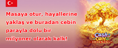 Popüler Slotlar Bedava Dönüş promotion banner